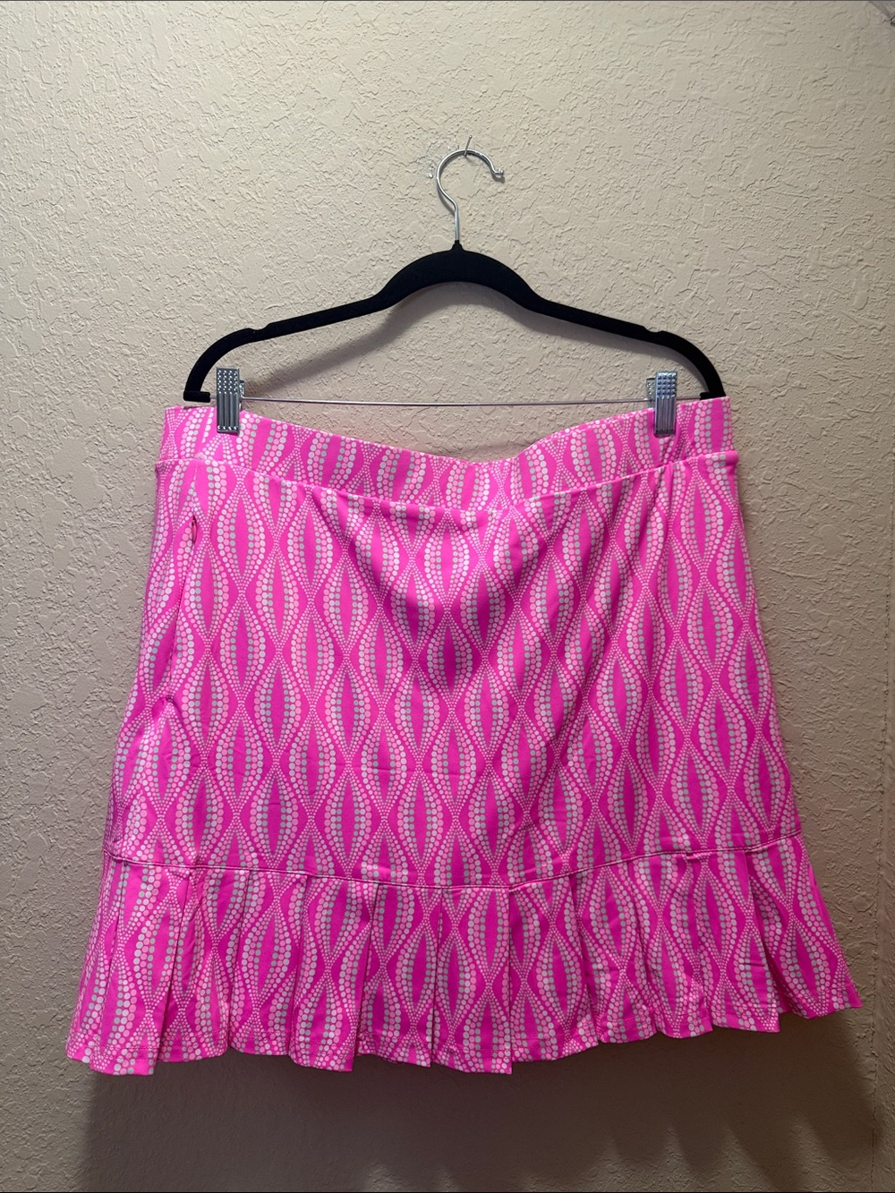 NWT Lulu-B Pink Ruffle Skirt With Built In Shorts
